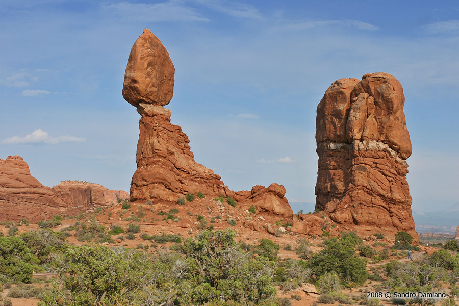 La roccia che sfida le forze della Natura
