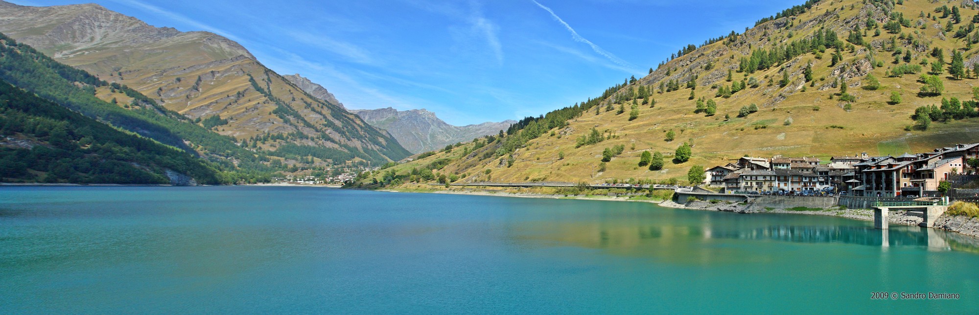 Il bacino di Pontechianale