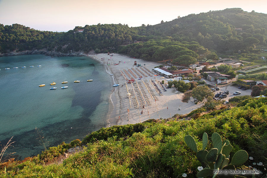 L'incantevole baia di Fetovaia