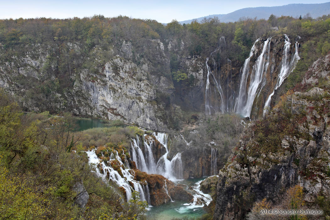 Visione del parco dai percorsi alti