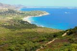 La costa sud-est dell'isola