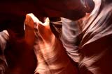 Ombre e colori dell`Antelope Canyon