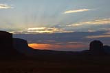 Tramonto nella Monument Valley