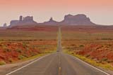 La scenic byway I-163 che porta nella Monument Valley