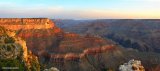 Prime luci del giorno sul Gran Canyon