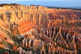Incredibili colori dell'alba sul Bryce Canyon