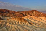Gower Gulch visto da Zabriskie Point all'alba