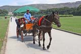 Carrozza a cavallo per i turisti