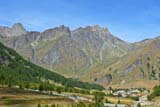 Il paese di Chianale nell'alta Valle Varaita