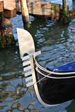 Particolare di una gondola veneziana