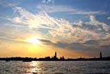 Ultime luci sulla laguna veneziana