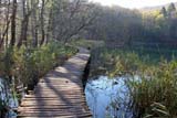Passerella nel parco di Plitvice