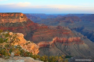 Il Canyon all'alba