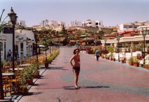 La via centrale di Nahma Bay