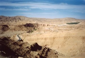 Canyon ai confini con l'Algeria