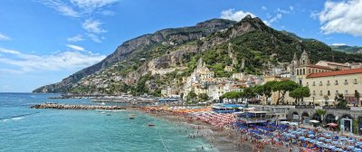 Panoramica di Amalfi